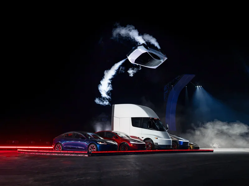Tesla Roadster Rocket