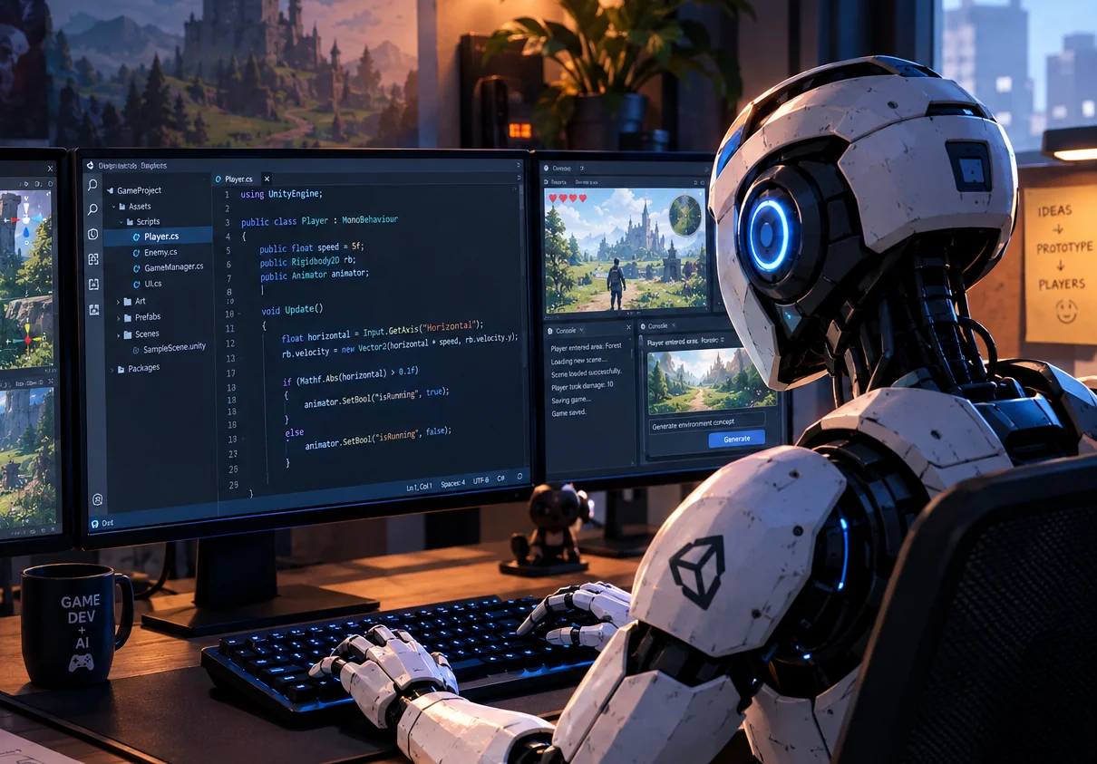 AI game development